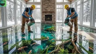 Top 3 Ultra-Luxury Epoxy Floors You&rsquo;ve Never Seen | Futuristic & Million-Dollar Designs