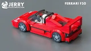 LEGO Ferrari F50 instructions (MOC #86)