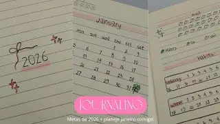 Journaling ⋆ planeje janeiro comigo!