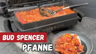 Bud Spencer Pfanne im OptiGrill in der Backschale