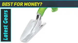 Radius Garden 100 Aluminium Hand Trowel - Best Ergonomic Tool for Gardening