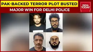 Delhi Police's Special Cell Busts Pakistan-Backed Terror Module, Two Terrorists Among Six Arrested