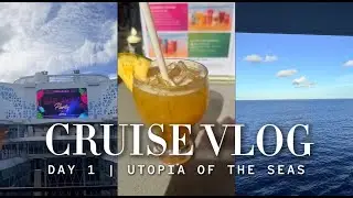 The CRAZIEST Cruise Ship I&rsquo;ve Ever Seen | Utopia of the Seas Day 1