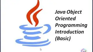 Java OOPS INTRODUCTION in (English)