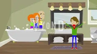 Caillou, Rosie and Daisy Pranks Boris 24H/Grounded