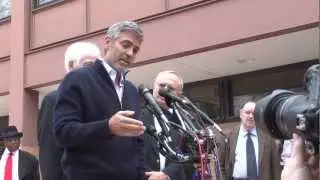 George Clooney Gets Arrested at the Sudanese Embassy