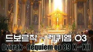 Dvoř&aacute;k Requiem Op.89 X-XII Full:Majestic Sacred Music for Meditation & Peace |마음의 안식과 묵상을 위한 장엄한 클래식
