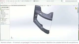SolidWorks: generazione di una superficie e appiattimento della superficie per il taglio laser