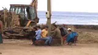 Native people in Easter Island