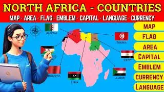North Africa Map Explained | North African Countries
