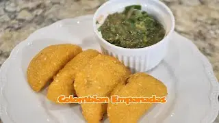 Crispy Colombian Empanadas from Scratch | Street Food Flavor at Home!