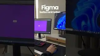 ✨ Figma button animation in a new way!