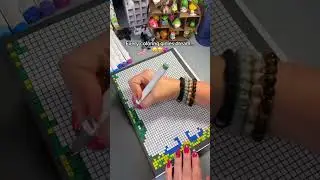 We created a mystery color by number book that only reveals the design as you color!🥹#coloringbook