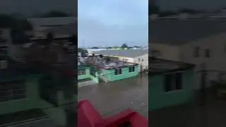 Sin ninguna ayuda del gobierno estatal y federal as&iacute; amanece Poza Rica, Veracruz