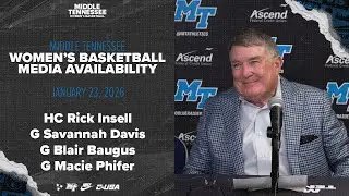 MTSU Women's Basketball Post Game Press Conference vs Liberty 1/23/26