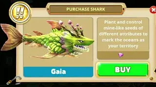 GAIA EVENT COMPLETED EVENT GAIA UNLOCKED GAIA HUNGRY SHARK WORLD GAIA UNLOCKED