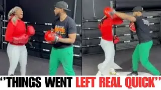 Papoose Pad Work With Claressa Shields Takes A WILD TURN👀