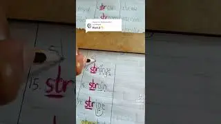 Spelling words: str- prefix (part 2)