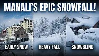 Manali Tourist Places 2026 | Live snow falls in Manali | Manali Trip |మనాలి