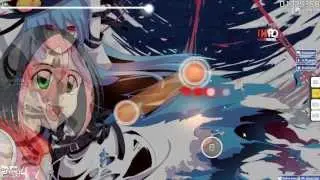 Osu! Cookiezi playing SOUND HOLIC - Earthquake Super Shock (Standard) [Insane + HD,HR - Rank S]