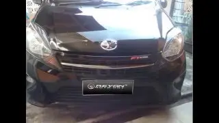 modifikasi simpel toyota agya stiker ft-x series   by : revan autoart