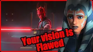 Your vision is Flawed | StarWars Q&A #starwars #viralvideo #ahsoka #shortvideo #darthmaul #video