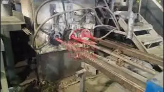 Copper bar horizontal continuous casting