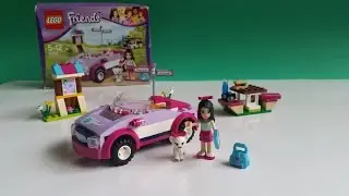 LEGO FRIENDS - EMMA'S SPORTS CAR STEP BY STEP 41013