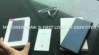 Mi 2i Power bank first look by Geekyiyer