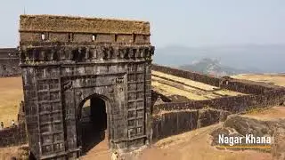 Raigad fort Maharashtra / A documentary  / 4k Aerial  drone  shots