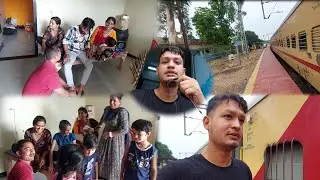 REWA TO BILASPUR BY TRAIN 🚆 WITH FAMILY #vlog