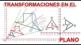 TRANSFORMACIONES EN EL PLANO CARTESIANO
