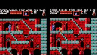 Let's Play Castlevania III Dracula's Curse |07a| - Stage 5 (Sypha) Region Differences