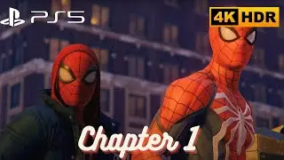 Spiderman&trade; Miles Morales - Story Mode - Chapter 1 - Hold Onto Your Web-Shooters (4k HDR Gameplay)