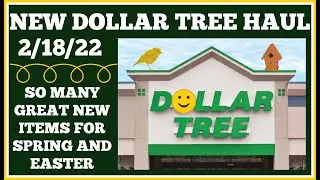 NEW DOLLAR TREE HAUL 🤑 2/18/22. SO MANY GREAT NEW FINDS