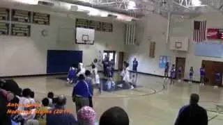 Anton Berry #25 Shawnee Braves BBall 2012-13 2half Future Northrop Bruin
