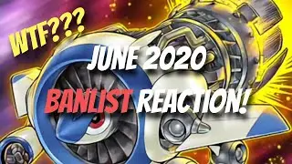 Yu-Gi-Oh! June 2020 Banlist Reaction! WTF???