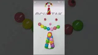 I made Sprunki OC Skittles #sprunki #incredibox #shorts#viral#clay art#suhema clay art