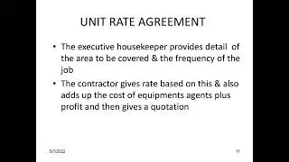 Hotel contract and outsourcing ppt, Housekeeping