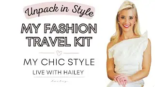 My Fashion Travel Kit! Hailey's Amazon Live Shopping Channel Live Show Recording