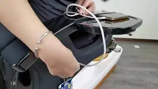 Electric Auto Massage Pipeless Pedicure  Fiberglass Bowl Nail Salon Luxury  Foot Spa  Manicure Chair