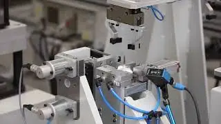 Automatic turbocharger compressor wheel balancing machine