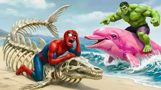 🐬🕷️ SPIDERMAN Wins The Magic Legendary Dolphin Racing Championship &ndash; Epic Racing Challenge