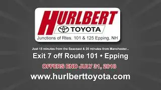 Hurlbert Toyota - The Great Toyota Summer Discount - June 2018