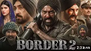 BORDER 2 😲 Yeh Scene Dil Hila Dega | Indian Army Power 🔥  First Look 😱 Deshbhakti On Next Level ❤️