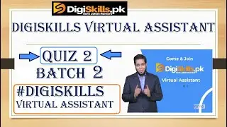 Digiskills 2.0 virtual assistant quiz 2 batch 2 solution || Virtual assistant Quiz 1 solved