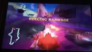 Crash Tag Team Racing Score: Once Upon a Tire: 49 Kills on Rolling Thunder ( Crunch )