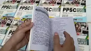 PPSC PAST PAPERS MCQs Model  Papers Fully Solved Book Review