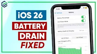 iOS 26 Battery Drain Fast After Update? Here's How to Fix!