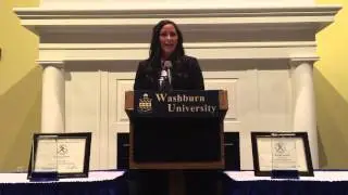 Graduate of the Last Decade Award recipient Hattie Mitchell